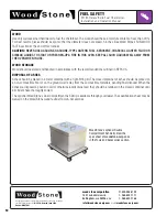 Предварительный просмотр 12 страницы Wood Stone MT. ST. HELENS 26 SERIES Installation And Operation Manual