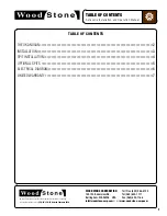 Preview for 3 page of Wood Stone Okanogan WS-SSR-6 Installation And Operation Manual