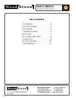 Preview for 2 page of Wood Stone Okanogan WS-SSR Installation And Operation Manual