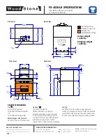 Предварительный просмотр 8 страницы Wood Stone PHOENIX 4343 PITA OVEN Installation And Operation Manual