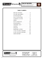 Preview for 2 page of Wood Stone WHATCOM WS-GVR-10 Installation And Operation Manual