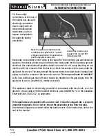 Предварительный просмотр 17 страницы Wood Stone WS-BH-3030-RFG Installation And Operation Manual