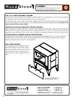 Preview for 8 page of Wood Stone WS-GFR-10-MB Installation And Operation Manual