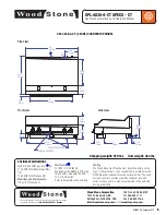 Preview for 5 page of Wood Stone WS-GPL-4836-4-CT Installation And Operation Manual