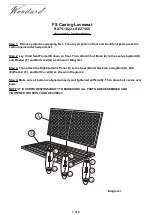 Preview for 1 page of Woodard RXTV-1822-LS Assembly Instructions