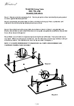 Preview for 1 page of Woodard TRAVERS WDC-TRA-4284 Assembly Instructions