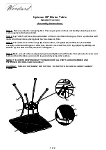 Preview for 1 page of Woodard Uptown WI-300-T Assembly Instructions