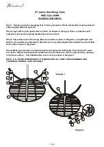 Preview for 1 page of Woodard WDC-SJA-48WH Assembly Instructions