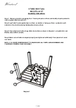 Preview for 1 page of Woodard WDC-STU-02 ST Assembly Instructions