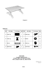 Preview for 2 page of Woodard Woodcliff WDC-WOO-CTBL Assembly Instructions