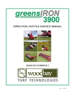 Woodbay GreensIRON 3900 Operation & Service Manual preview