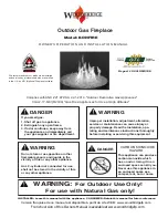 Woodbridge Fireplace Inc BONFIRE Owner'S Operation And Installation Manual preview