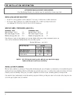 Preview for 6 page of Woodbridge Fireplace Inc DVI 750 Installation And Operating Instructions Manual