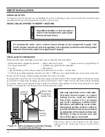 Preview for 14 page of Woodbridge Fireplace Inc DVI 750 Installation And Operating Instructions Manual