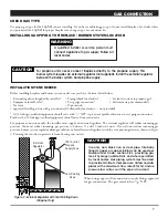 Preview for 7 page of Woodbridge Fireplace Inc GLO-18 Owner'S Operation And Installation Manual