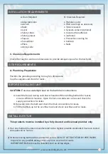 Preview for 3 page of Woodbridge B0090 Installation And Care Manual