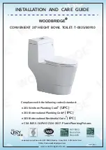 Woodbridge B0910 Installation And Care Manual preview