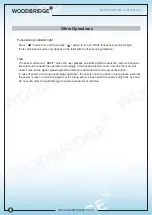 Preview for 10 page of Woodbridge B0990S User Manual