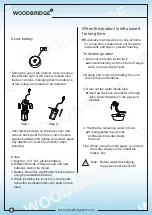 Preview for 16 page of Woodbridge BW5100S Installation And Care Manual