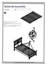 Preview for 6 page of Woodbridge Dreams Solid Slats Installation Instructions Manual