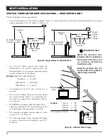 Предварительный просмотр 22 страницы Woodbridge DV1800 Installation And Operating Instructions Manual