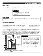 Предварительный просмотр 25 страницы Woodbridge DV1800 Installation And Operating Instructions Manual