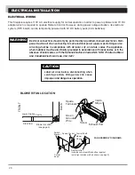 Предварительный просмотр 28 страницы Woodbridge DV2500-E Installation And Operating Instructions Manual