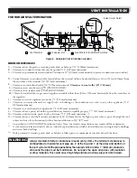 Предварительный просмотр 15 страницы Woodbridge DV32CV Installation And Operating Instructions Manual