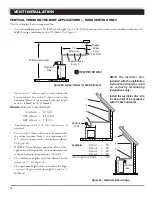 Предварительный просмотр 22 страницы Woodbridge DV32CV Installation And Operating Instructions Manual