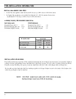 Preview for 6 page of Woodbridge DVI 750 (N Installation And Operating Instructions Manual