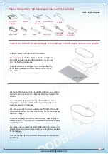 Preview for 2 page of Woodbridge FREESTANDING BATHTUB Installation And Care Manual