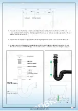 Preview for 4 page of Woodbridge FREESTANDING BATHTUB Installation And Care Manual