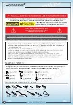 Preview for 2 page of Woodbridge T-0022 Installation And Care Manual