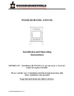 Woodburnerworld Kresnik 4.5kW Installation And Operating Instructions Manual preview