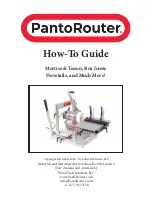 Woodcraft PantoRouter How-To Manual предпросмотр