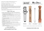 Preview for 1 page of Woodcut Tools MillDrill Quick Start Manual