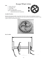 Preview for 26 page of Wooden-Gear-Clocks Crescent Manual