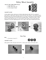 Preview for 8 page of Wooden-Gear-Clocks The Tranquility Clock Manual