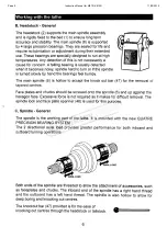 Preview for 9 page of WoodFast M910 Instruction Manual