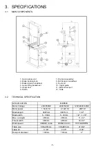 Предварительный просмотр 6 страницы WoodFast MBS500 Instruction Manual