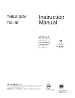 WoodFast TS315B Instruction Manual предпросмотр