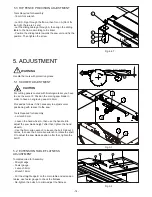 Предварительный просмотр 14 страницы WoodFast TS315B Instruction Manual