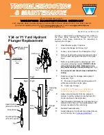 Предварительный просмотр 3 страницы Woodford Y34 Troubleshooting & Maintenance