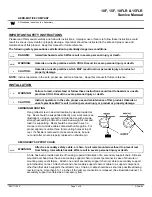 Предварительный просмотр 1 страницы Woodhead Aero-Motive 10F Service Manual