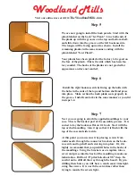 Preview for 2 page of Woodland Mills Framed Bookcase Assembly Instructions