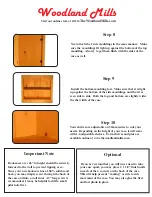 Preview for 3 page of Woodland Mills Framed Bookcase Assembly Instructions