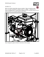 Preview for 66 page of Woodland Mills HM126 Operator'S Manual