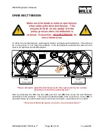 Preview for 70 page of Woodland Mills HM126 Operator'S Manual