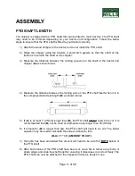 Preview for 12 page of Woodland Mills WC68 Owner'S Manual