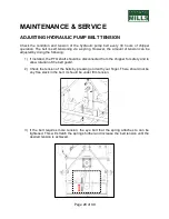 Preview for 21 page of Woodland Mills WC68 Owner'S Manual